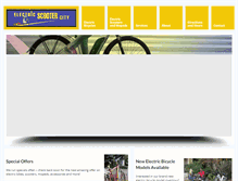 Tablet Screenshot of electricbicyclecity.com